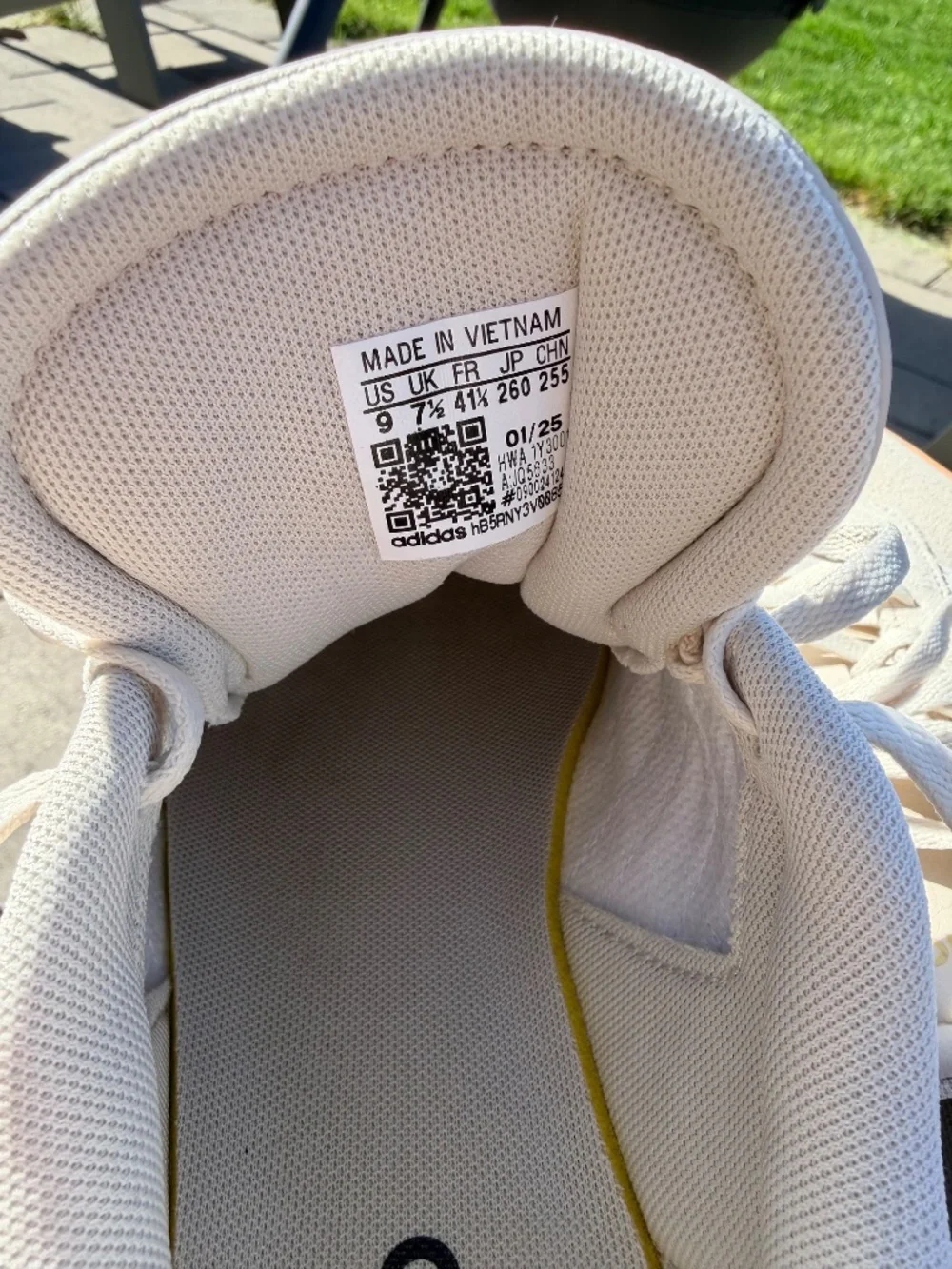 adidas Women’s Cream Suede Platform Sneakers with Gum Sole
